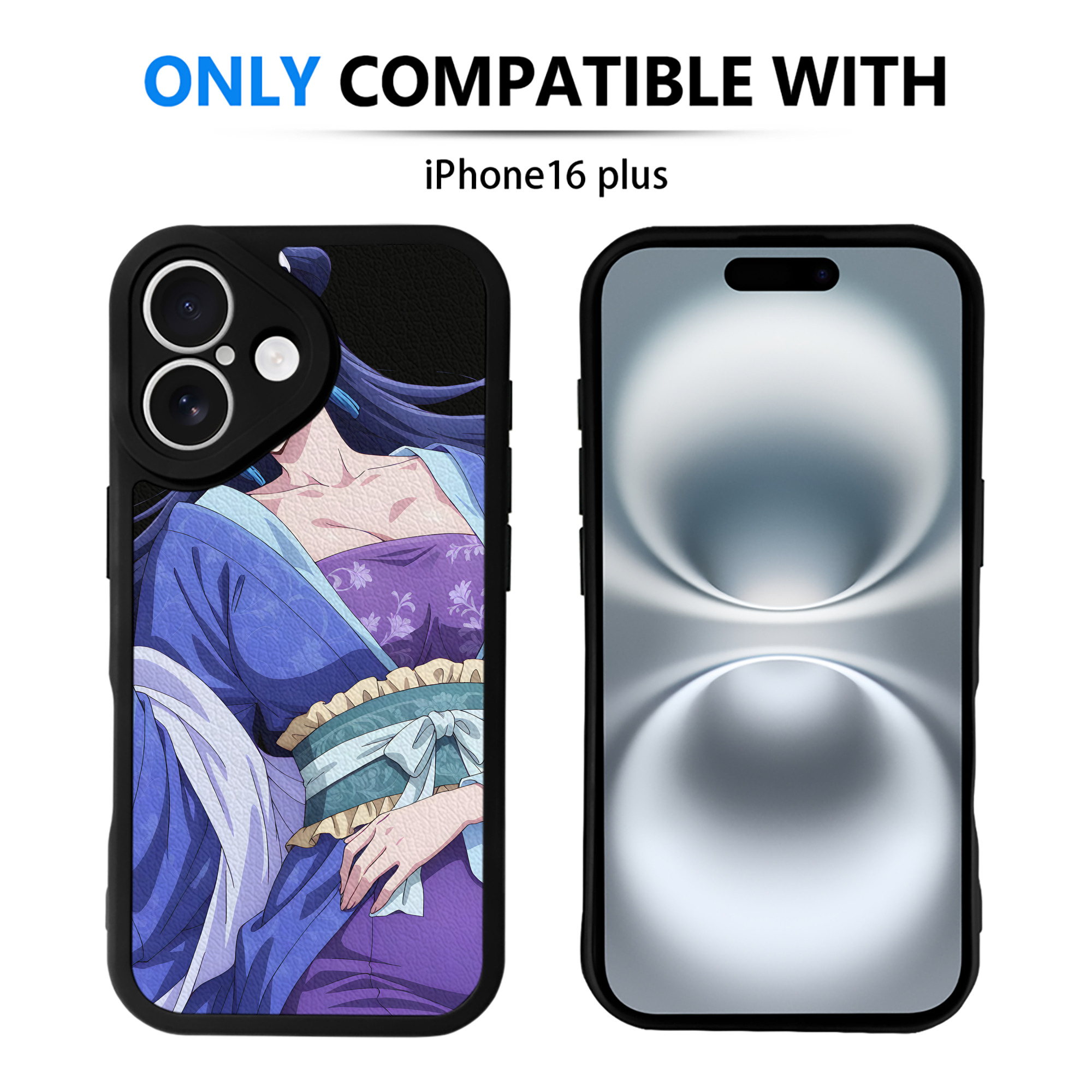 （画像用） 薬屋のひとりごと The Apothecary Diaries 【iPhone 16シリーズ対応】シリコンスマホケース（レザー調） 材質：シリコン